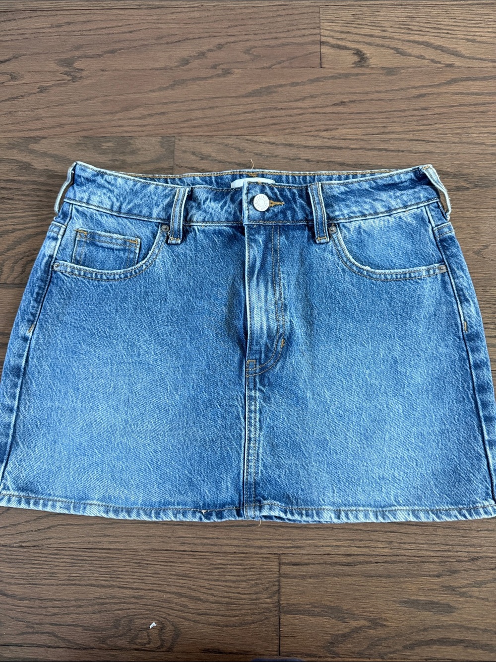 Pacific Sunwear Blue Denim Mini Skirt - size 27